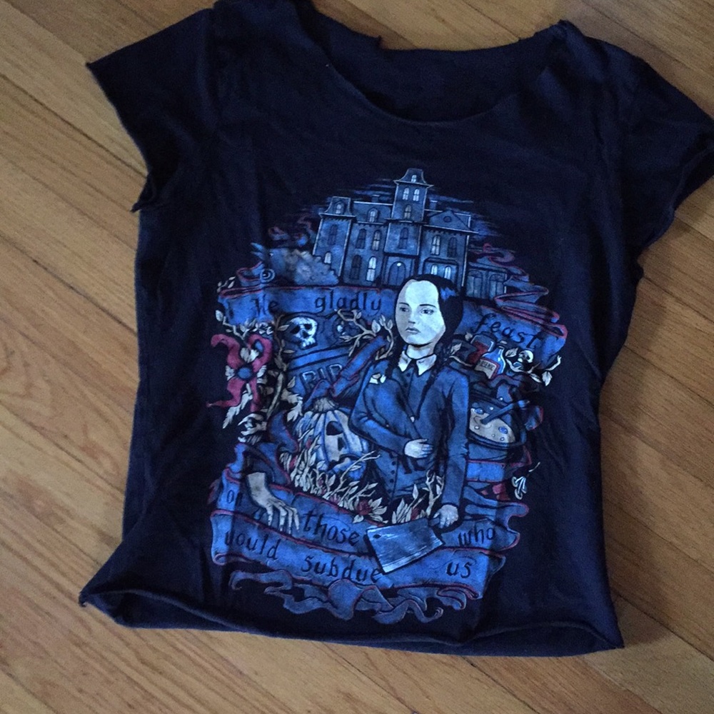 Wednesday Addams Rough Cut T-shirt